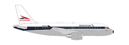 Herpa 536608 - A319 American Airl. Allegheny